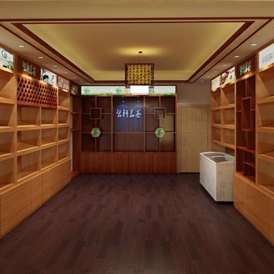 茶叶展柜-2